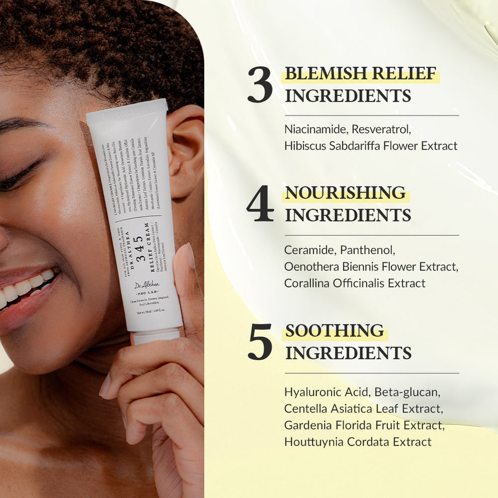 Dr.Althea 345 Relief Cream – Soothing & Calming Korean Skincare for Sensitive Skin