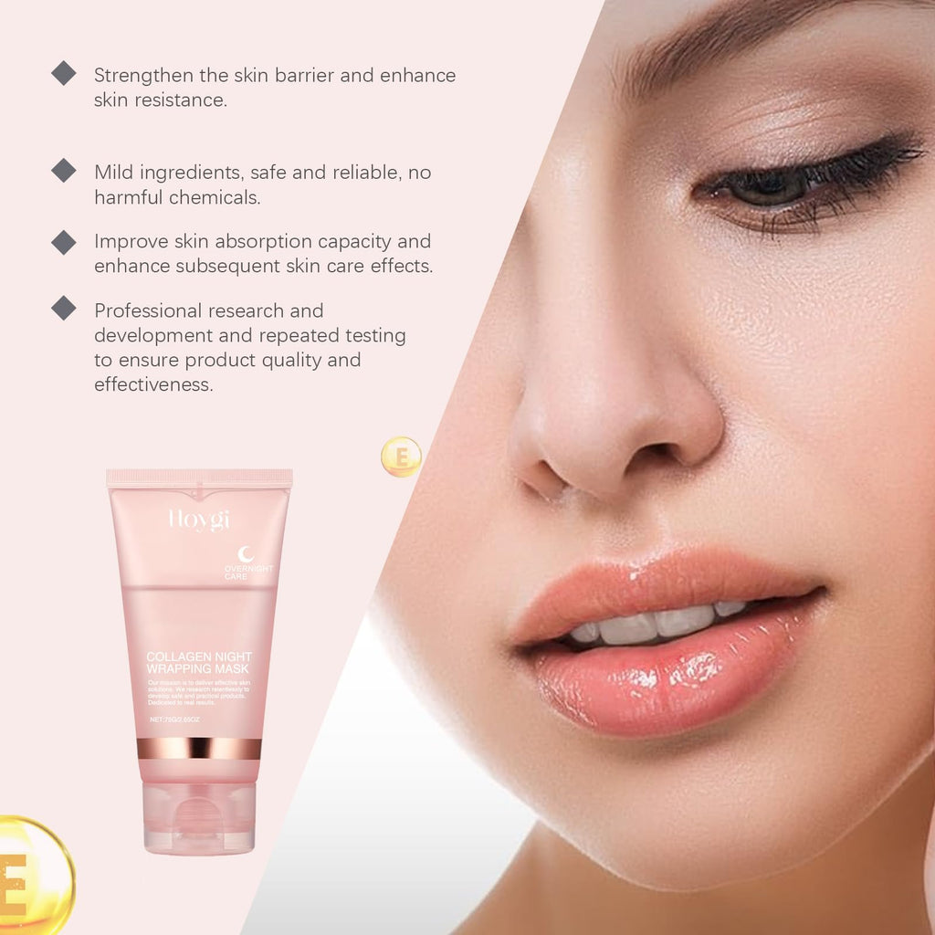 Medicube Collagen Night Wrapping Mask – Overnight Peel-Off Korean Skincare