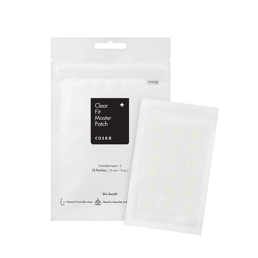 COSRX Clear Fit Master Patch – Ultra Thin Matte Pimple Patch for Day Use