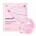 Medicube Salmon PDRN Pink Collagen Jelly Gel Mask pouch and sheet mask