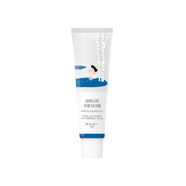 Round Lab Birch Moisturizing Sunscreen SPF50+ – Lightweight Hydrating Sun Protection