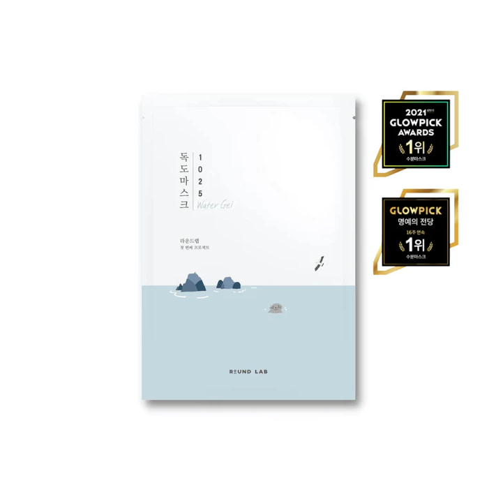 Round Lab Dokdo Water Gel Sheet Mask – Hydrating & Soothing Korean Face Mask