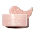 Abib PDRN Retinal Eye Patch jar with a pink hydrogel eye patch
