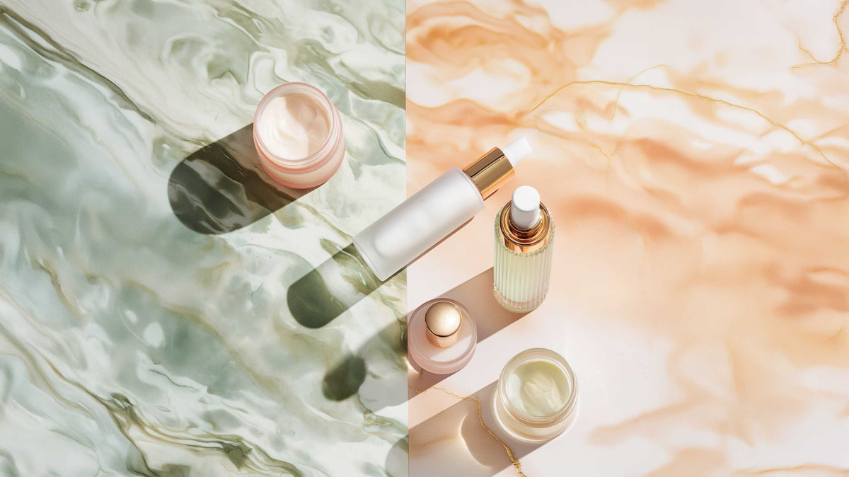 Kourienty skincare selection