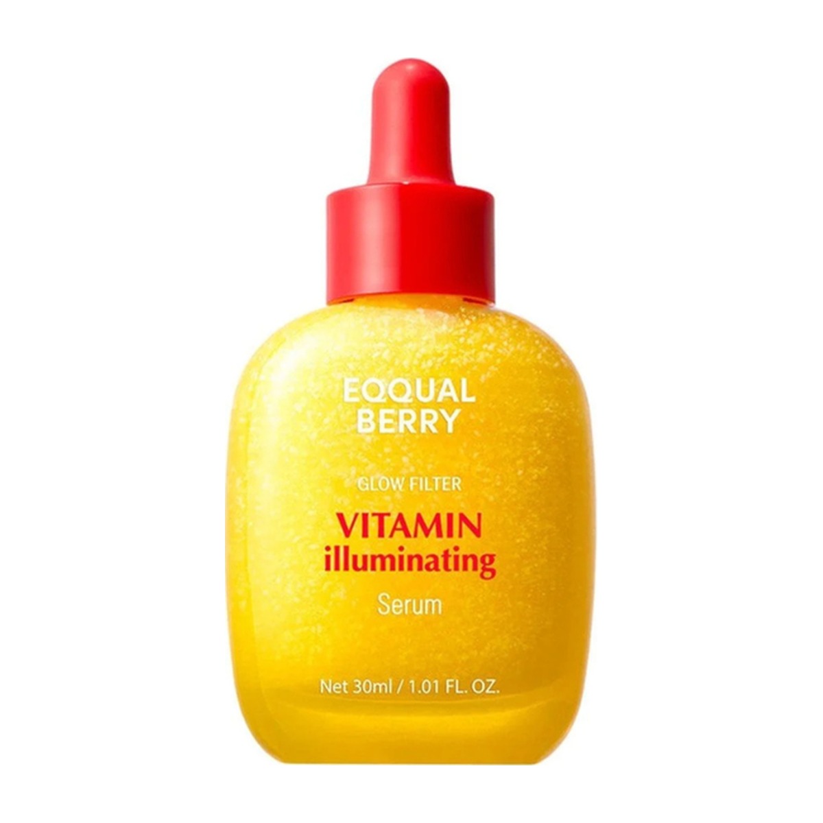 EQQUALBERRY Deep Cera Vitamin Illuminating Serum 30ml yellow bottle with red dropper