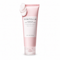 A pink squeeze tube of SKIN1004 Madagascar Centella Poremizing Deep Cleansing Foam with a white foam swirl on top, set against a plain white background.