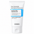 COSRX The Ceramide Skin Barrier Moisturizer in a white squeeze tube with a blue accent band, shown on a plain white background.