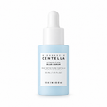 A 30 mL dropper bottle of SKIN1004 Madagascar Centella Hyalu-Cica Blue Serum, featuring a light blue bottle and a white dropper cap on a clean white background.