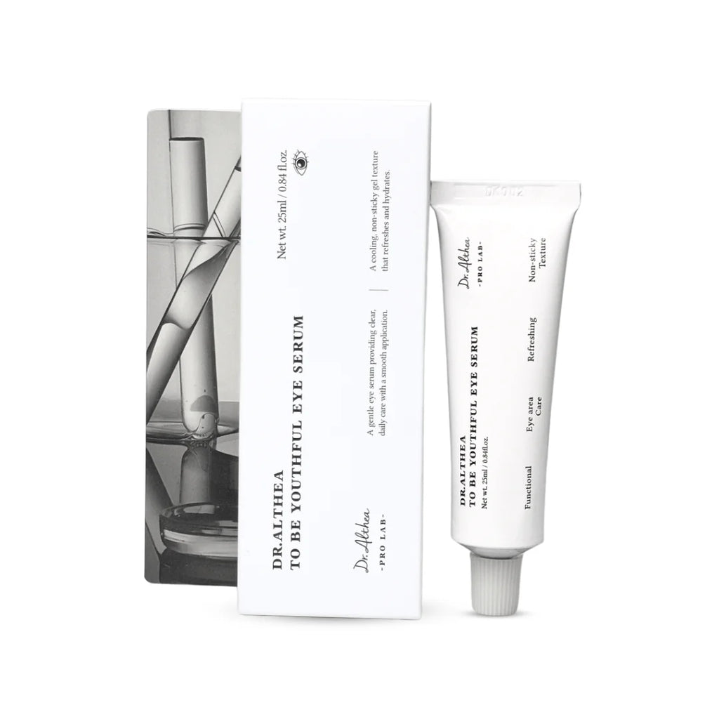 Dr. Althea eye serum packaging on a white background