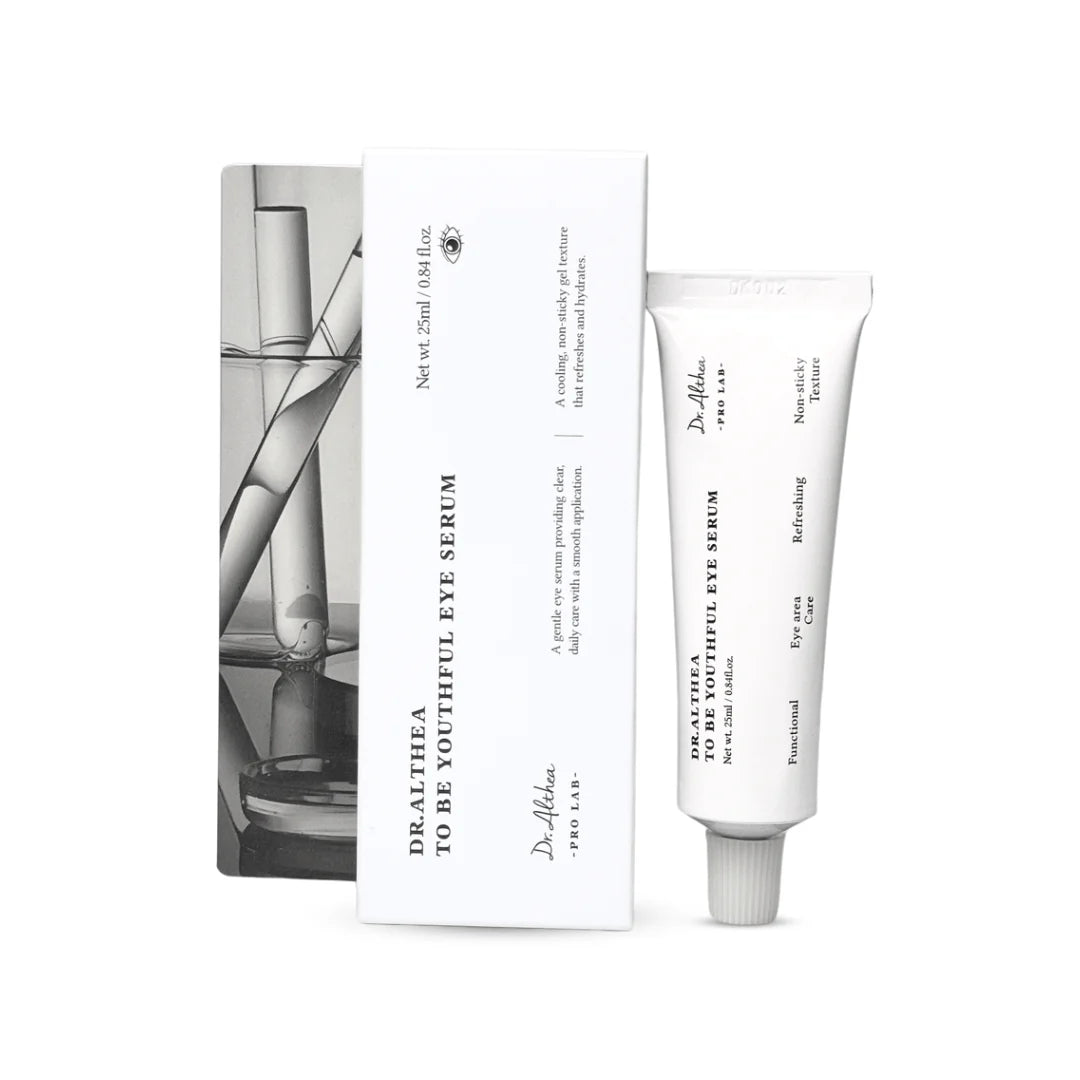Dr. Althea eye serum packaging on a white background